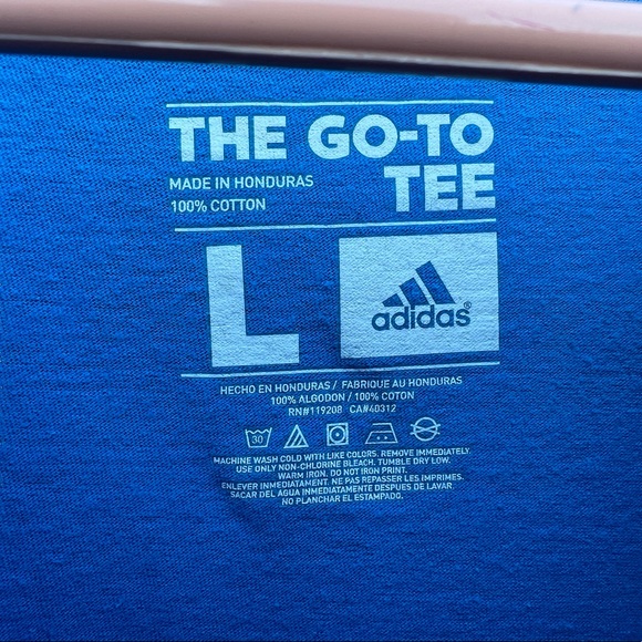 ADIDAS T-Shirt Men’s Large - Picture 4 of 4